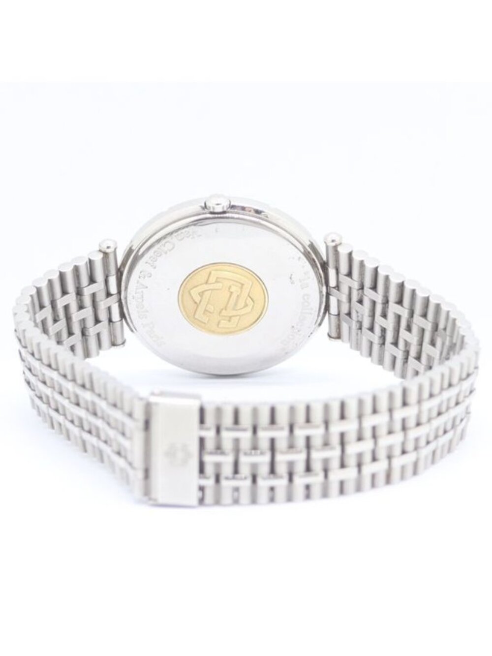Van Cleef & Arpels la Collection 57 103 Quartz Date White Dial Watch - Picture 4 of 4